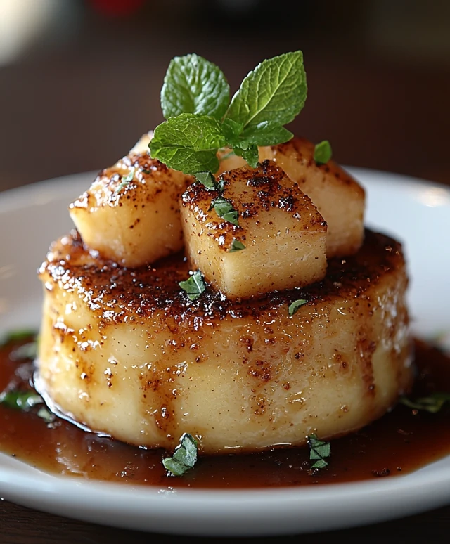 Apple Bourbon Dessert