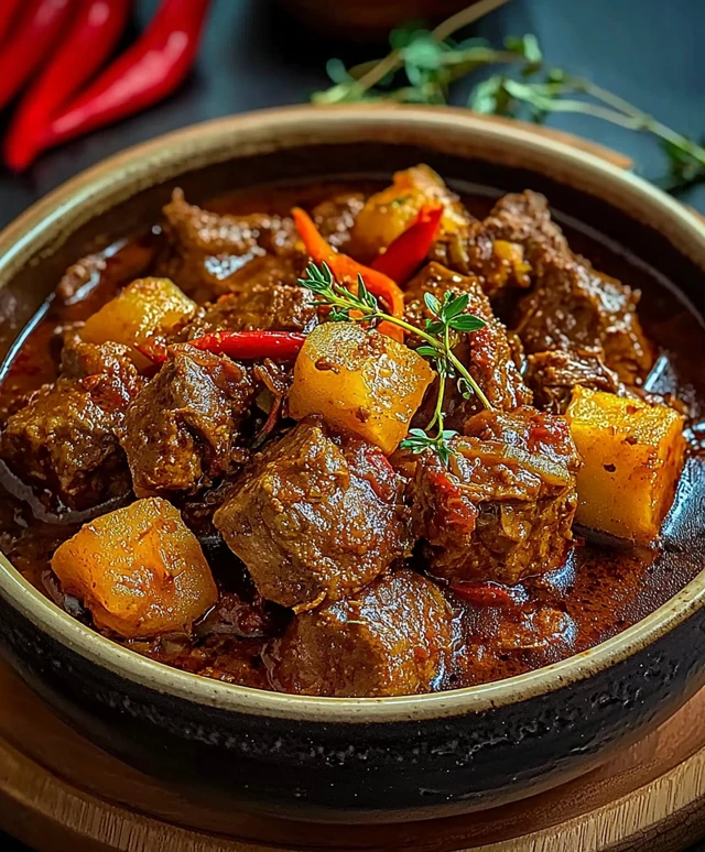 Mutton Kosha Dish