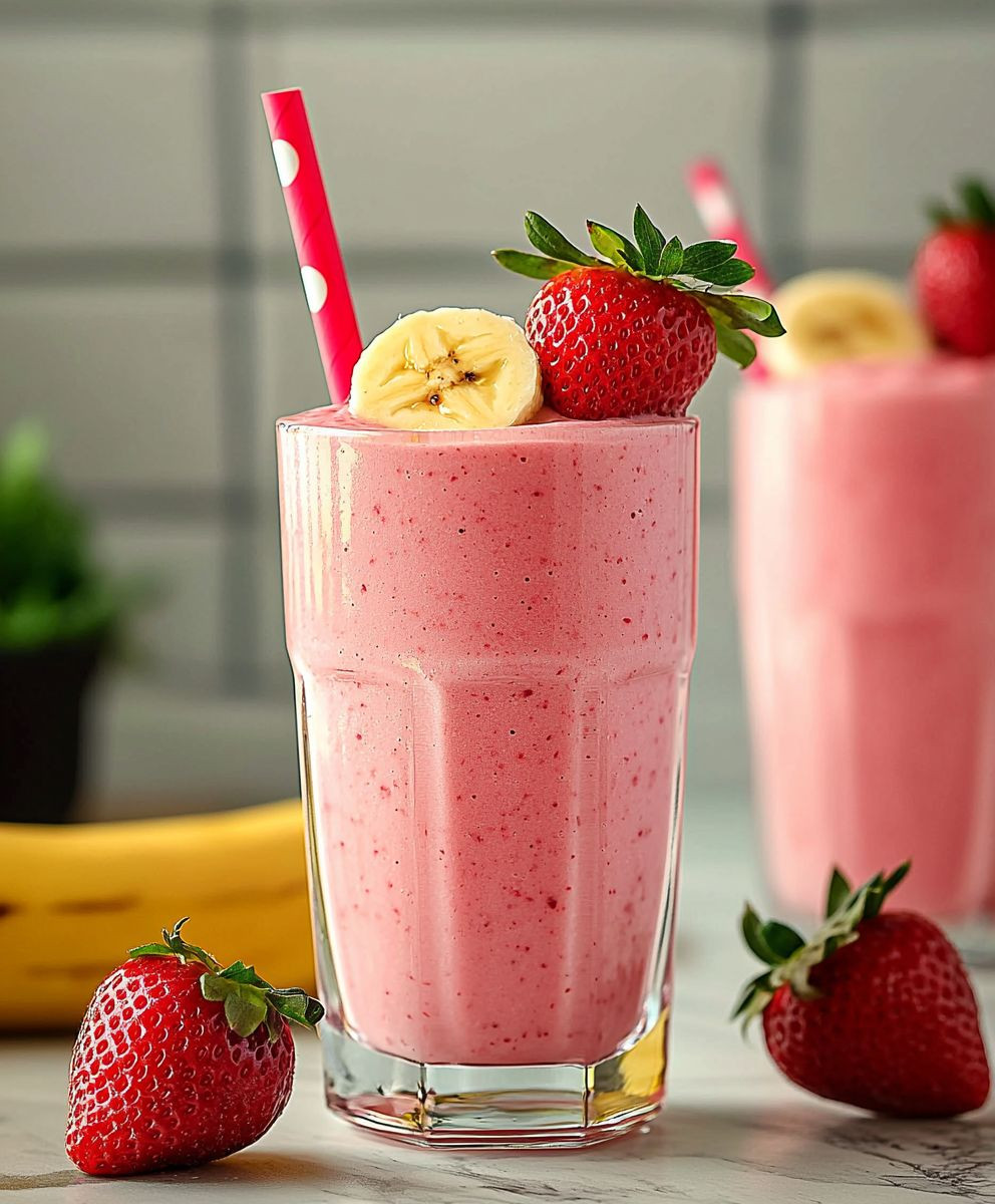 Strawberry Banana Smoothie