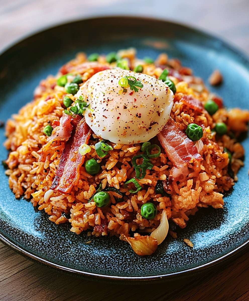Bacon Kimchi Fried Rice