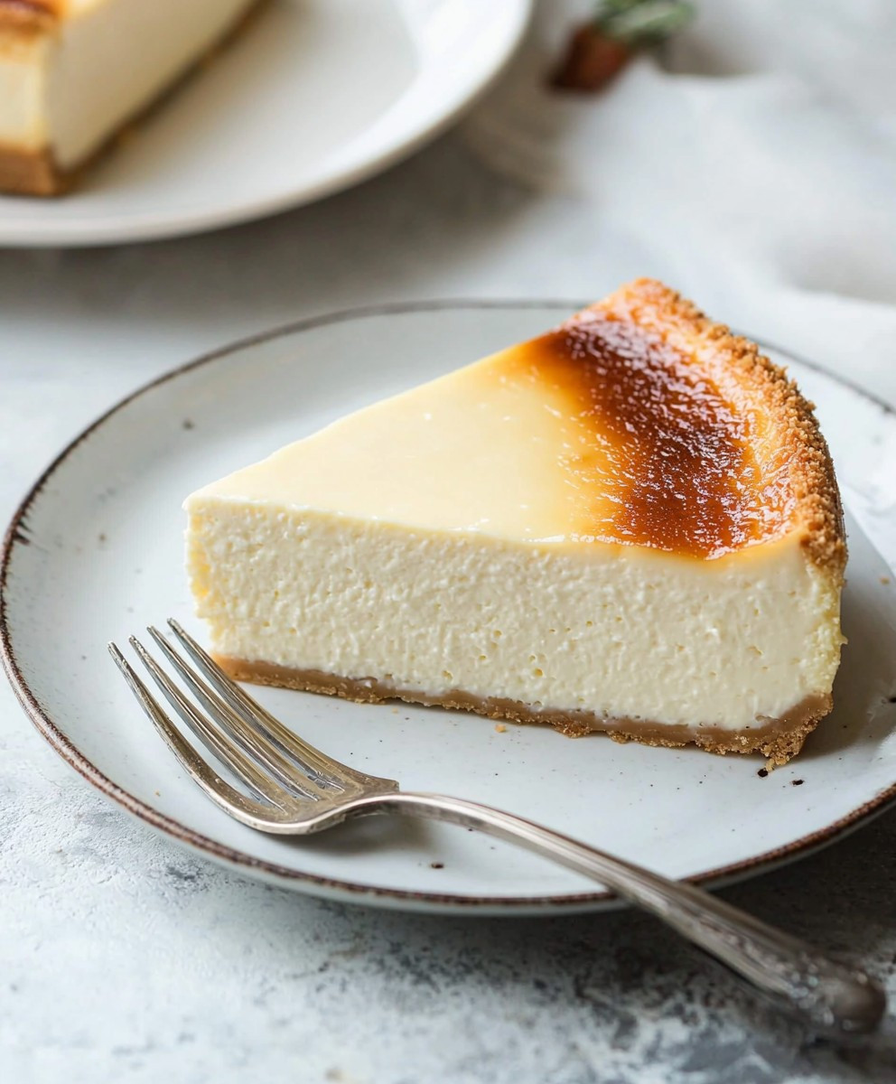 New York cheesecake dessert
