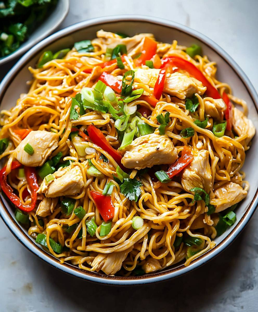 Chicken Chow Mein Dish