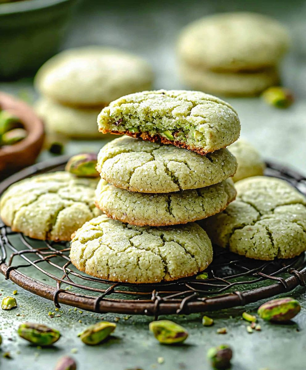 Grain-Free Pistachio Cookies