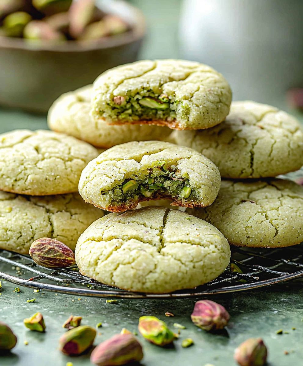 Grain-Free Pistachio Cookies