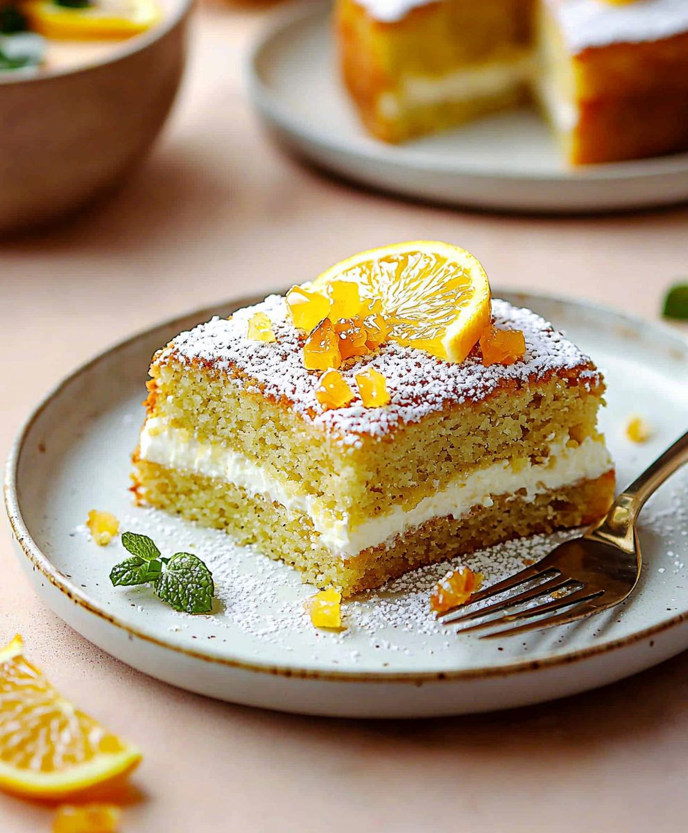 Citrus Greek Yogurt Cake