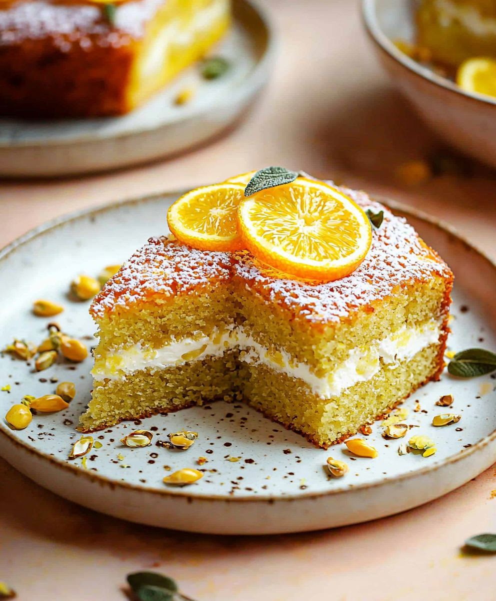 Citrus Greek Yogurt Cake