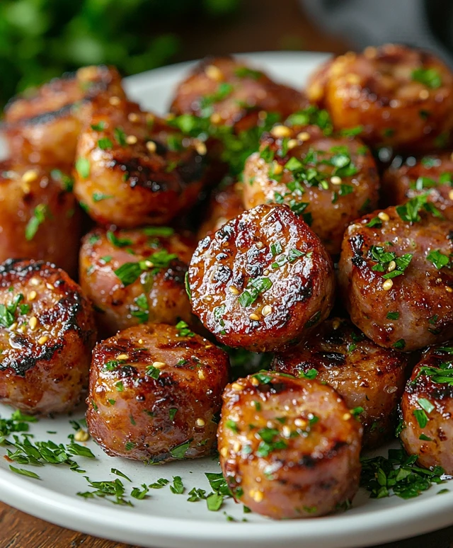 Crock Pot Kielbasa Bites