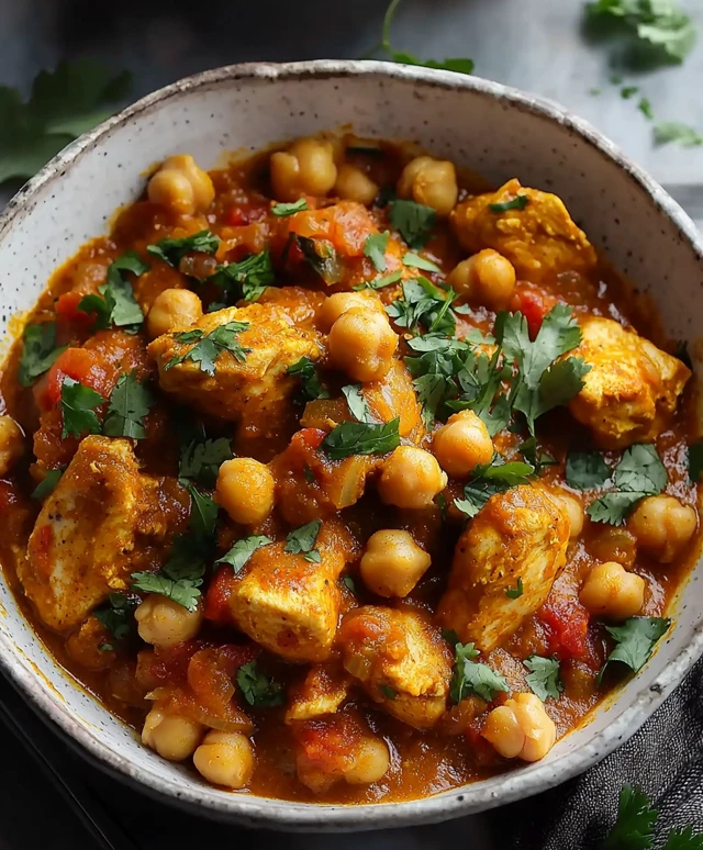 Chicken Chickpea Curry