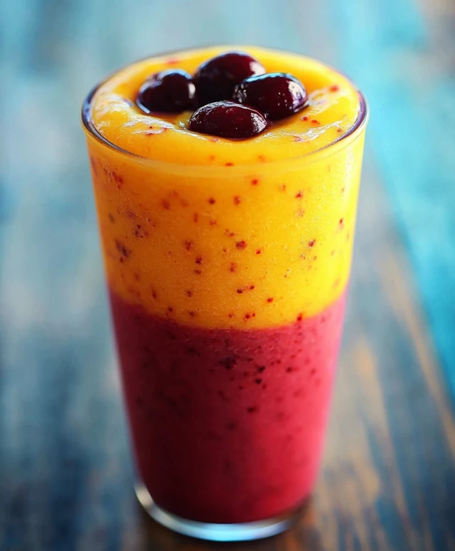 Cherry Mango Smoothie