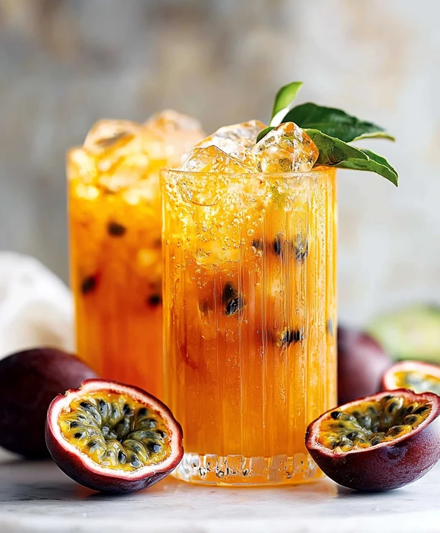 Passion Fruit Iced Tea