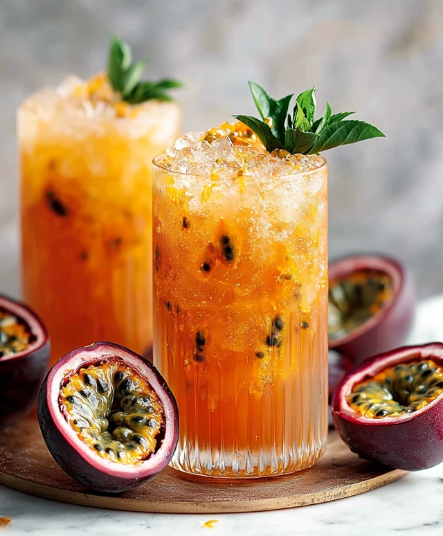 Passion Fruit Iced Tea