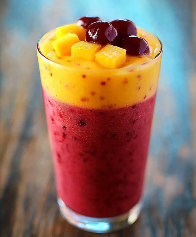 Cherry Mango Smoothie