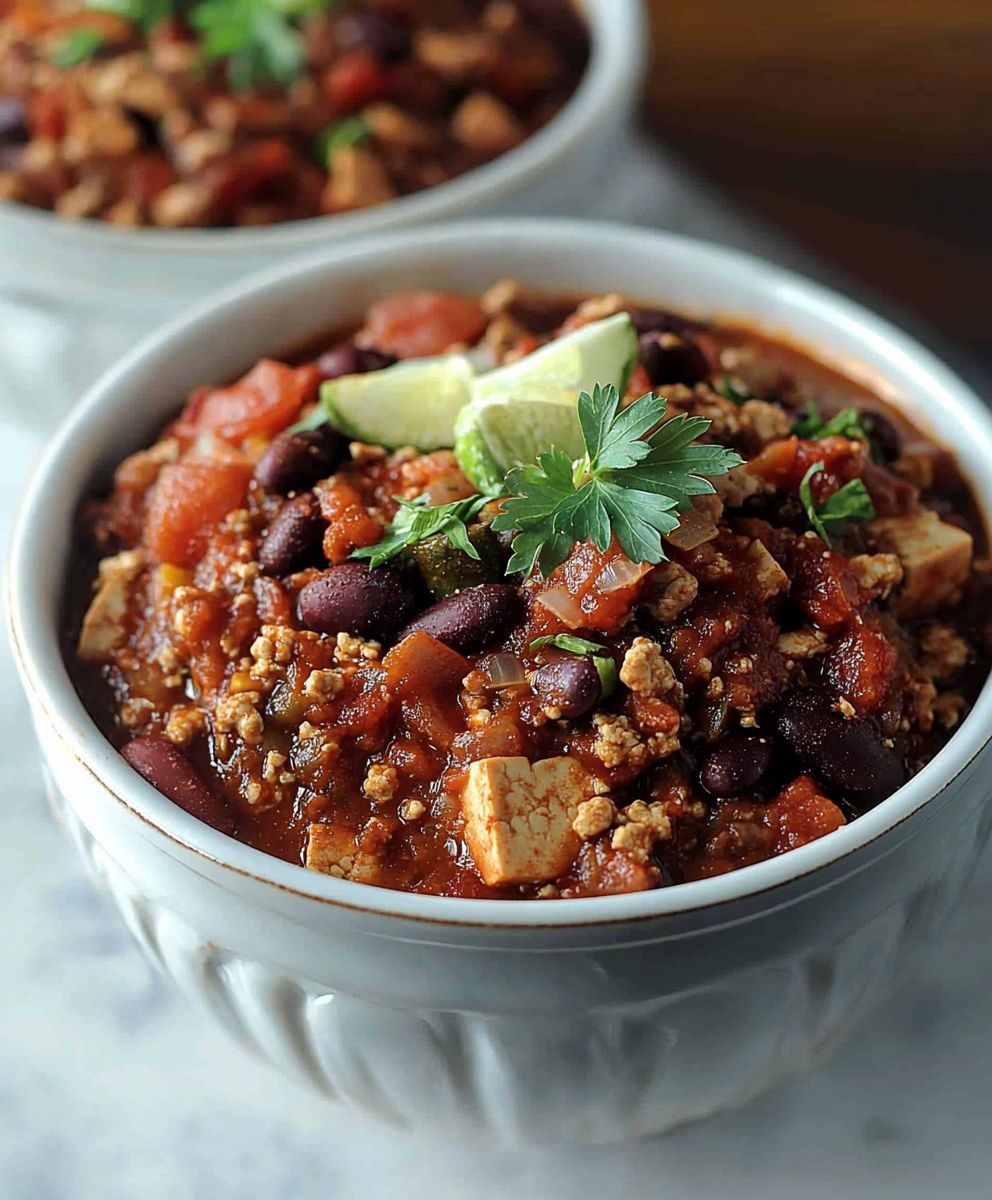 Tofu Chili Dish