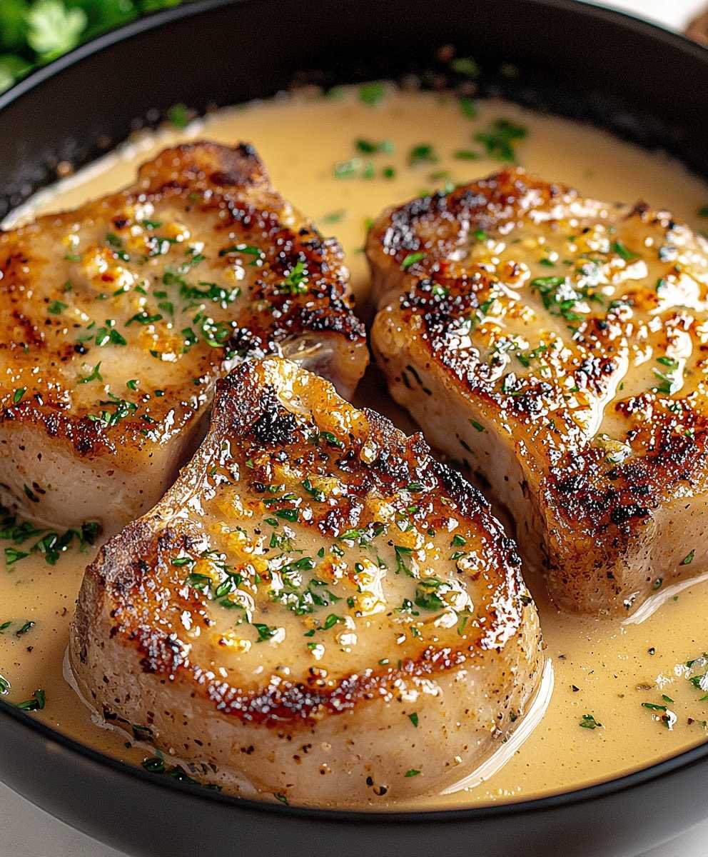 Garlic Parmesan Pork Chops