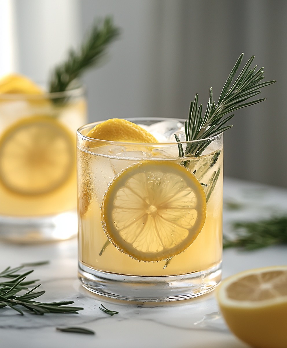 Lemon Rosemary Spritzer