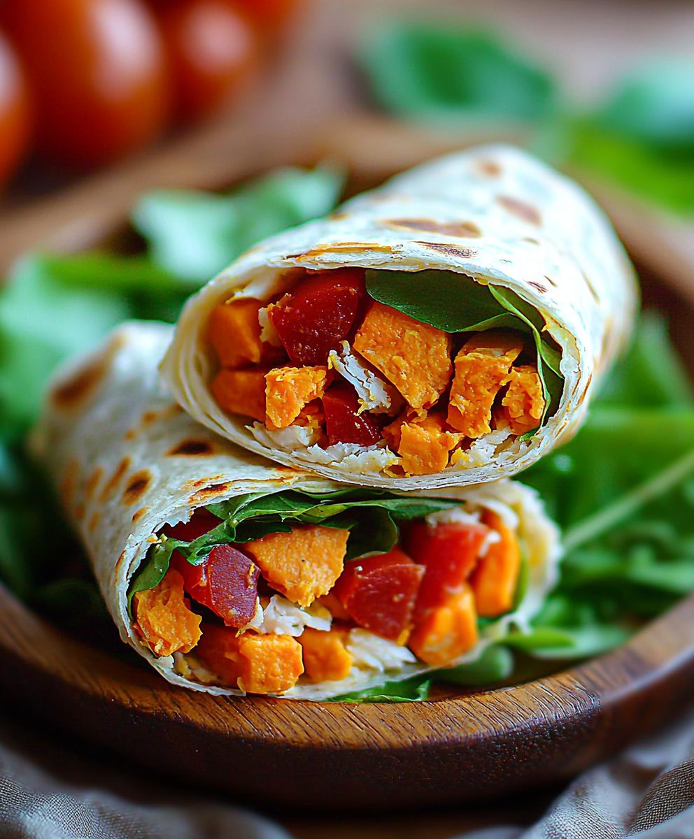 Sweet Potato Wraps