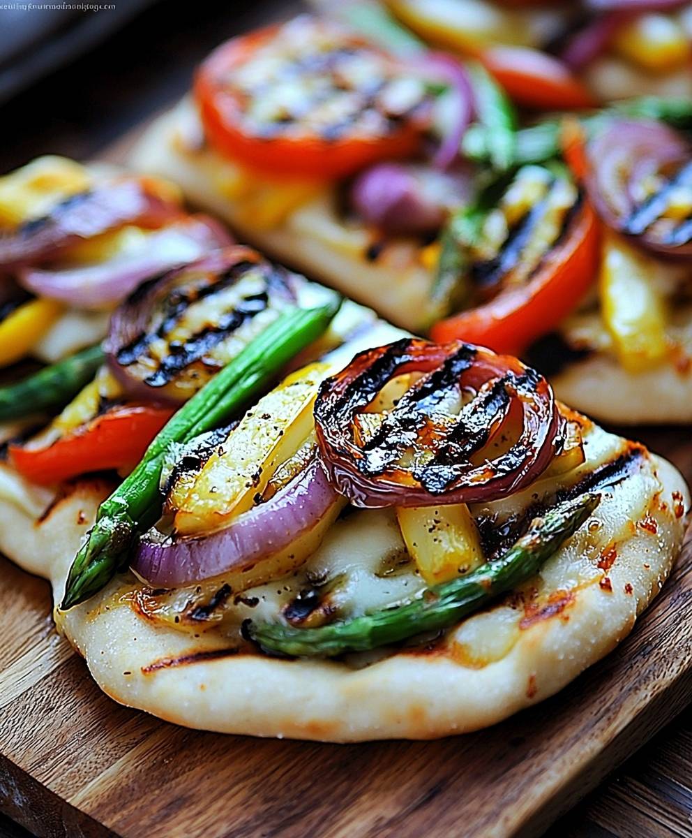 Grilled Veggie Flatbread
