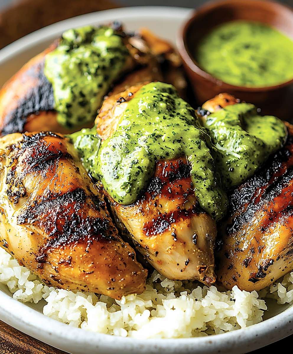 Peruvian Chicken Green Sauce