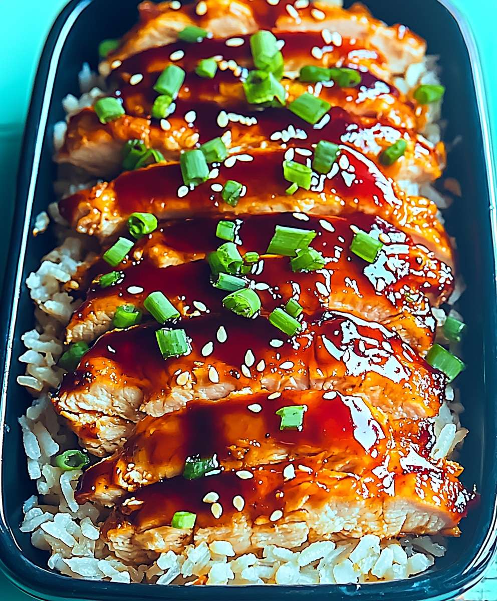Baked Teriyaki Chicken Rice