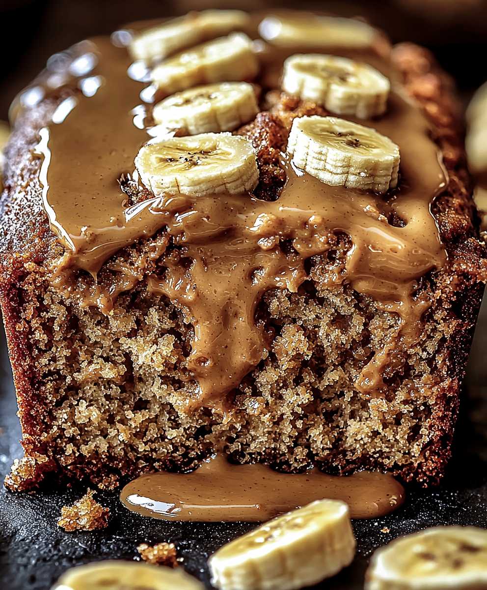 Peanut Butter Banana Bread