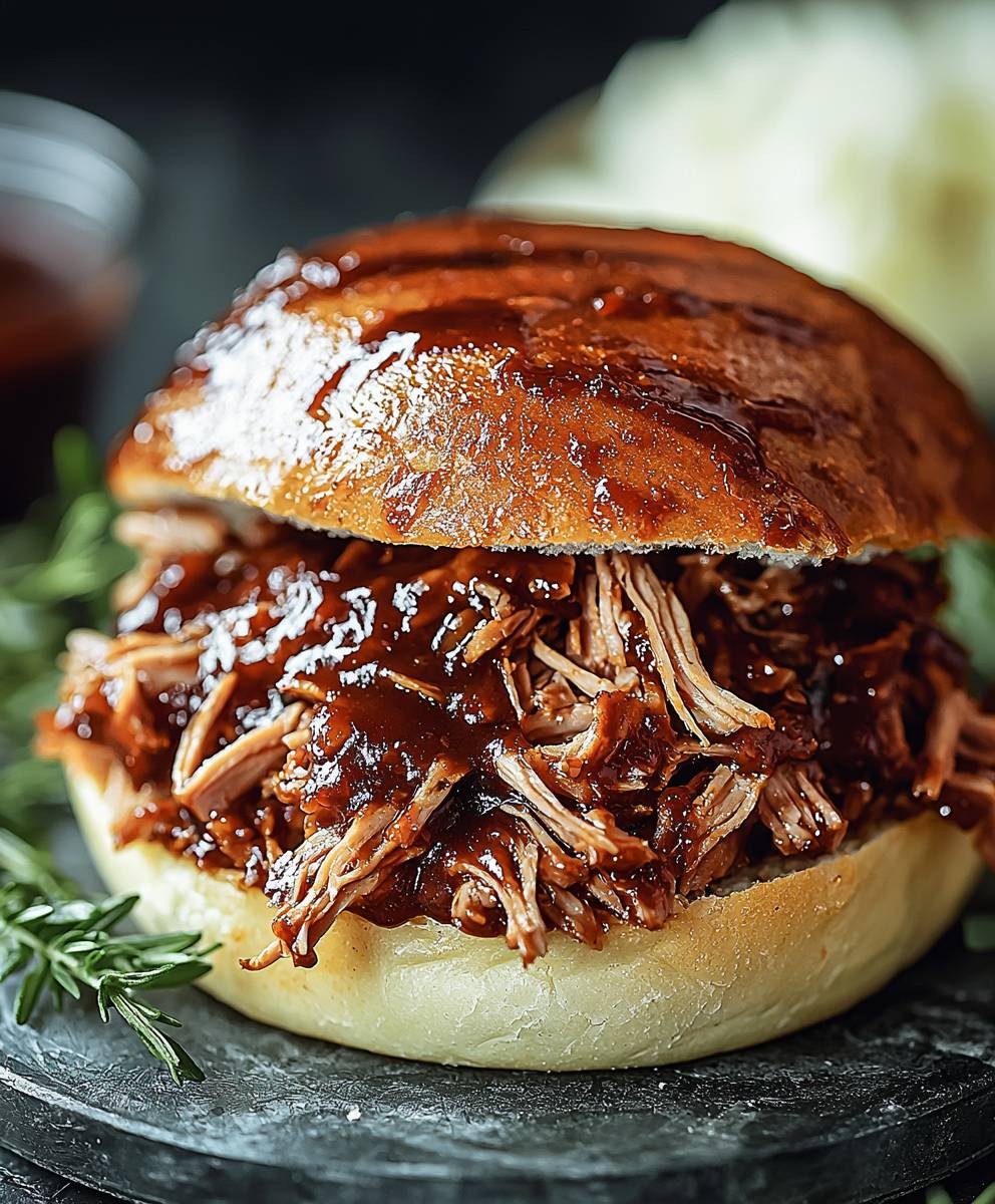 BBQ Pulled Pork Tenderloin