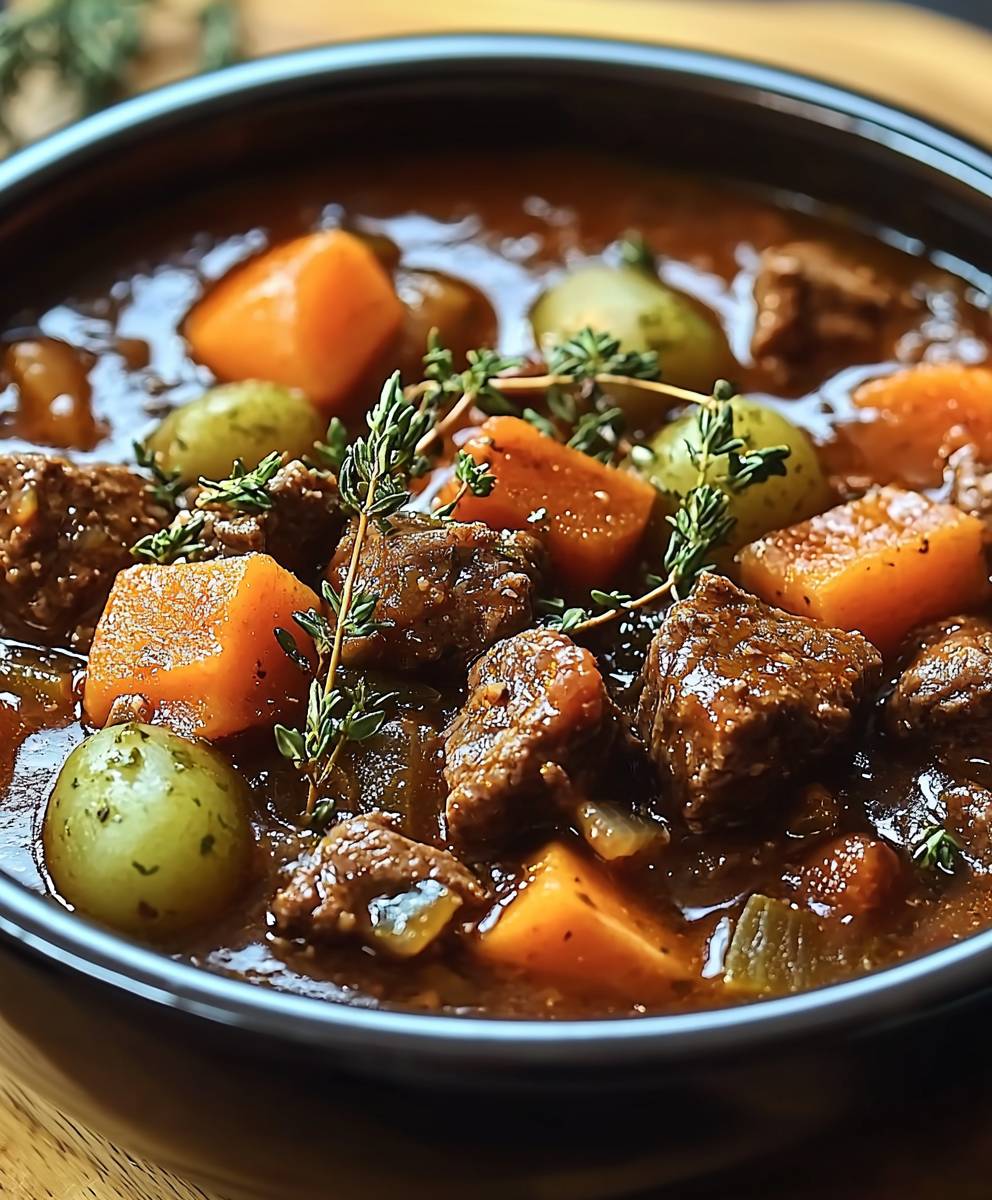 Slow Cooker Beef Stew