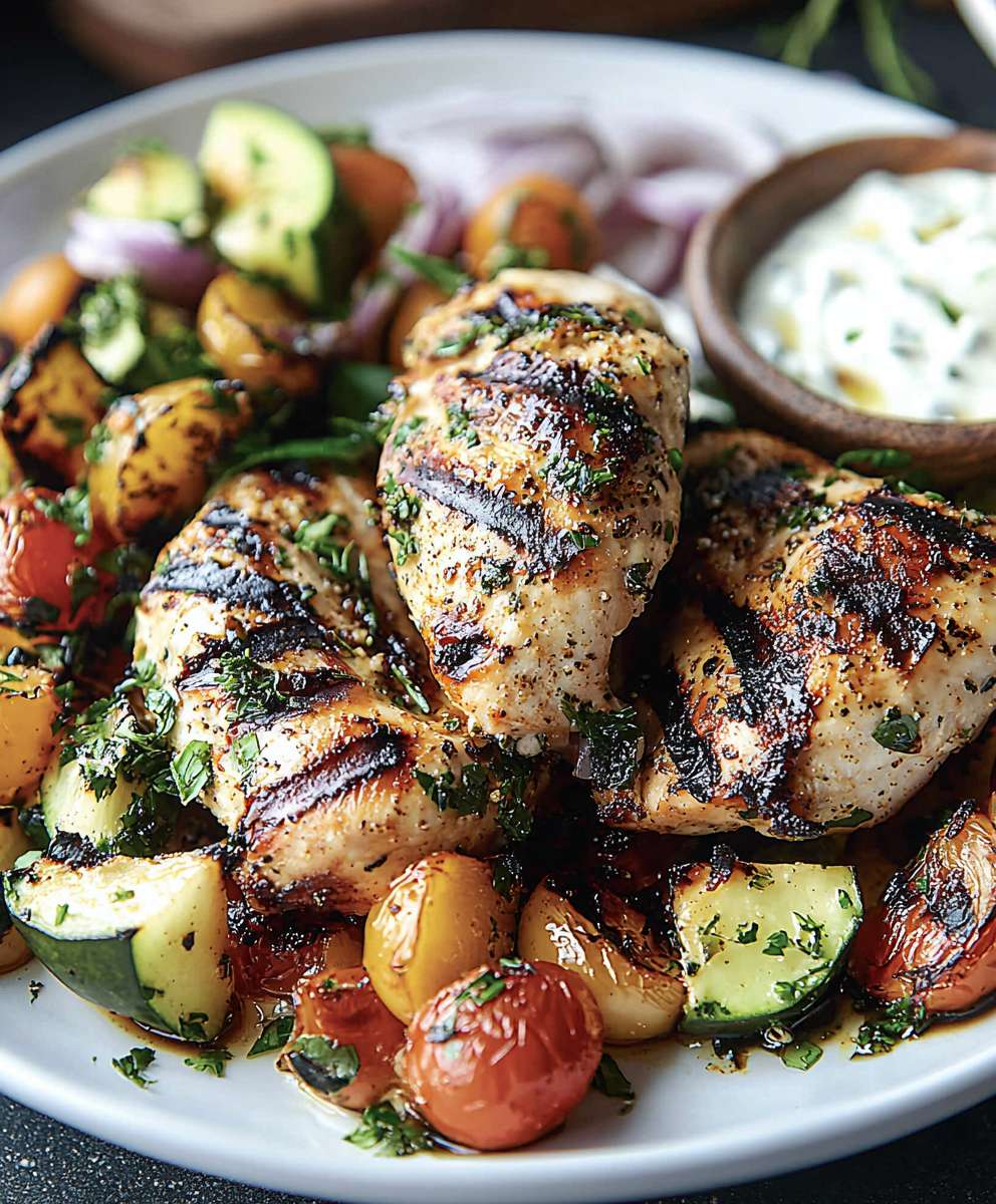 Grilled Greek Chicken