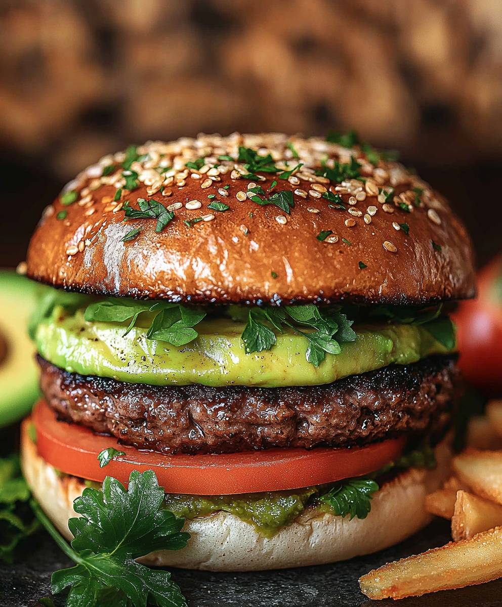 Avocado burger