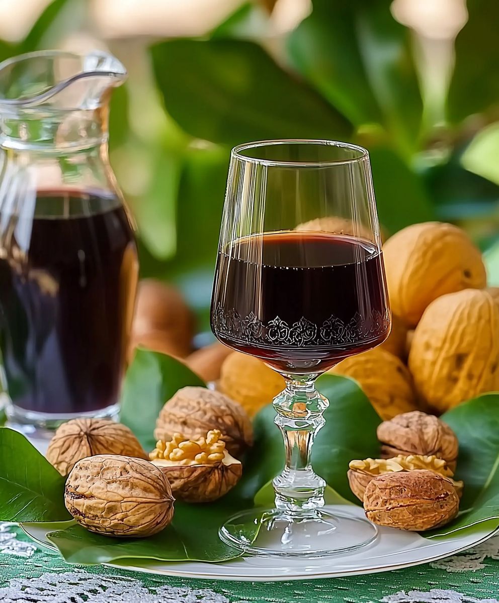 Walnut wine