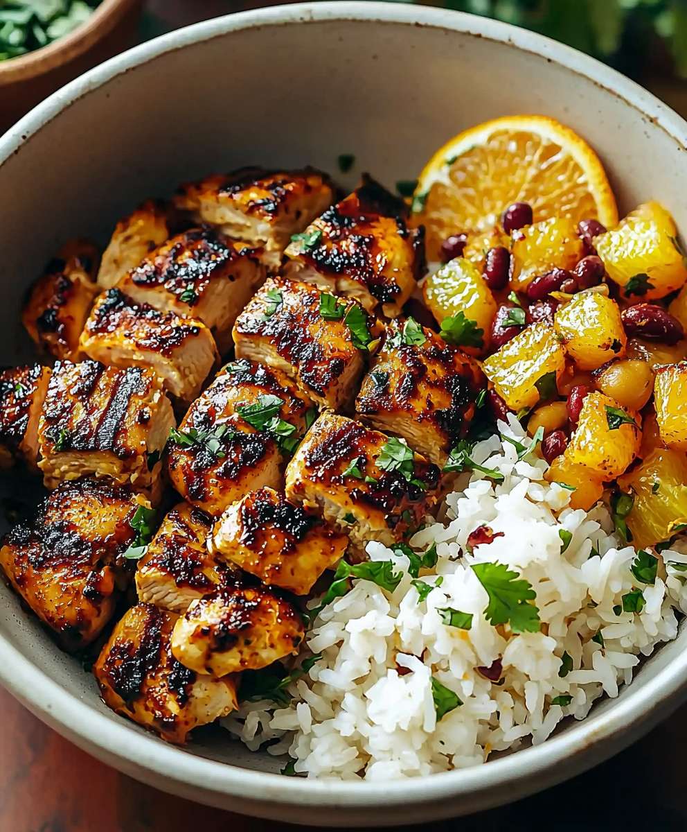 Cilantro Orange Chicken