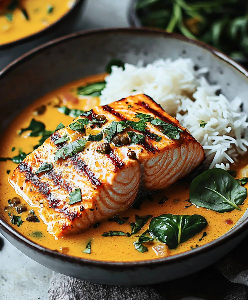 Coconut Salmon Curry