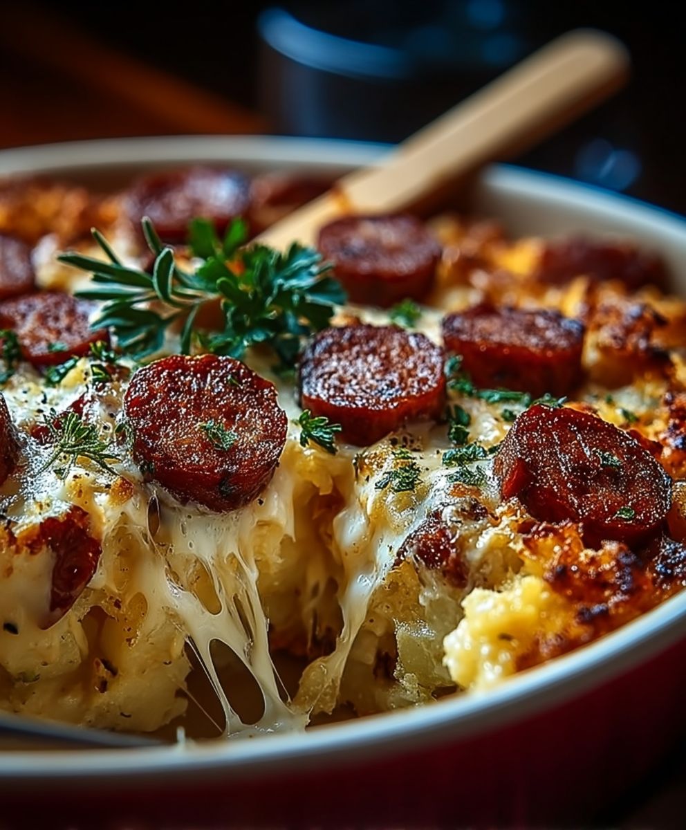 Sausage Hashbrown Casserole