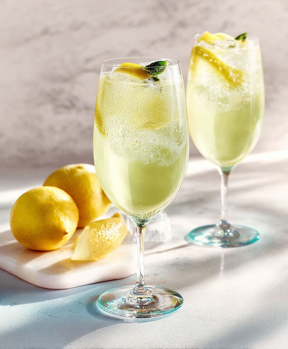Limoncello Spritz cocktail