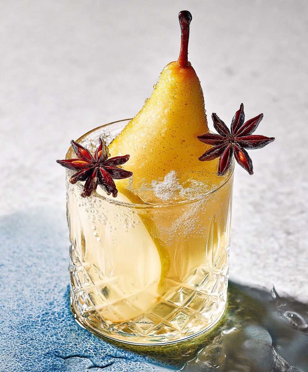 Pear Sour Cocktail
