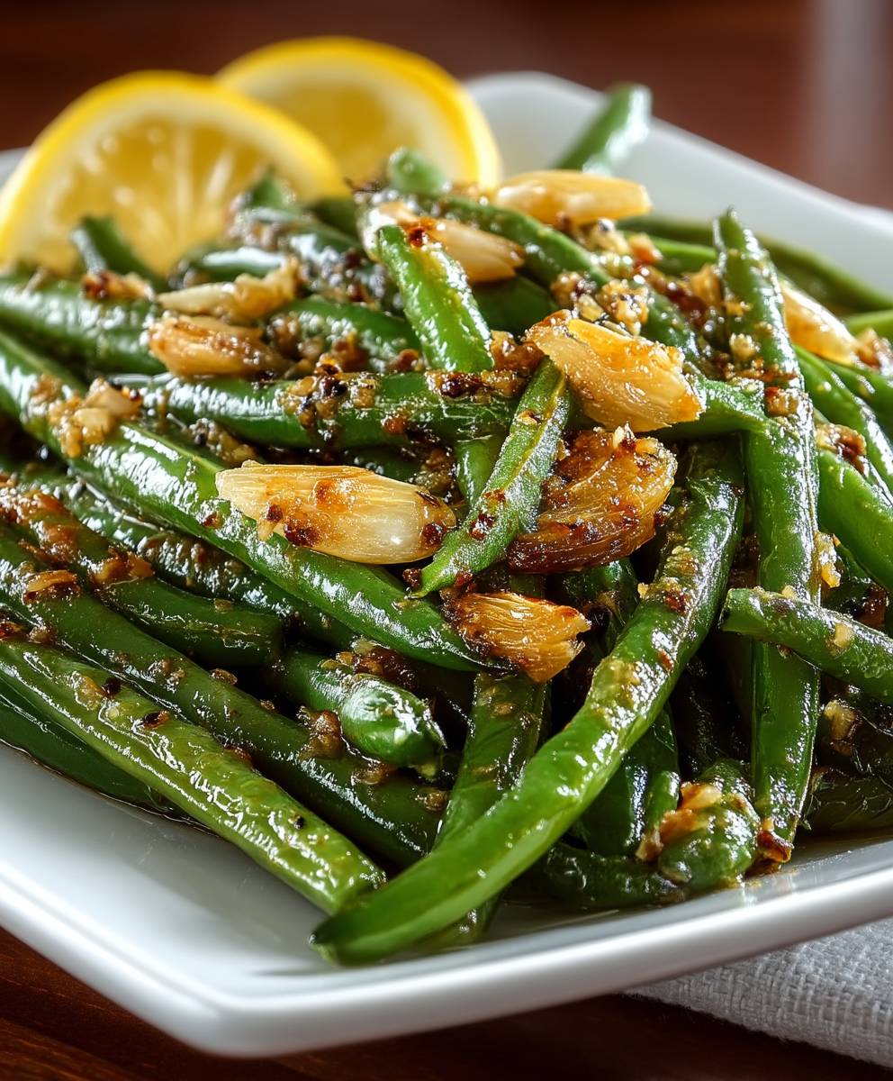 Garlic Green Beans