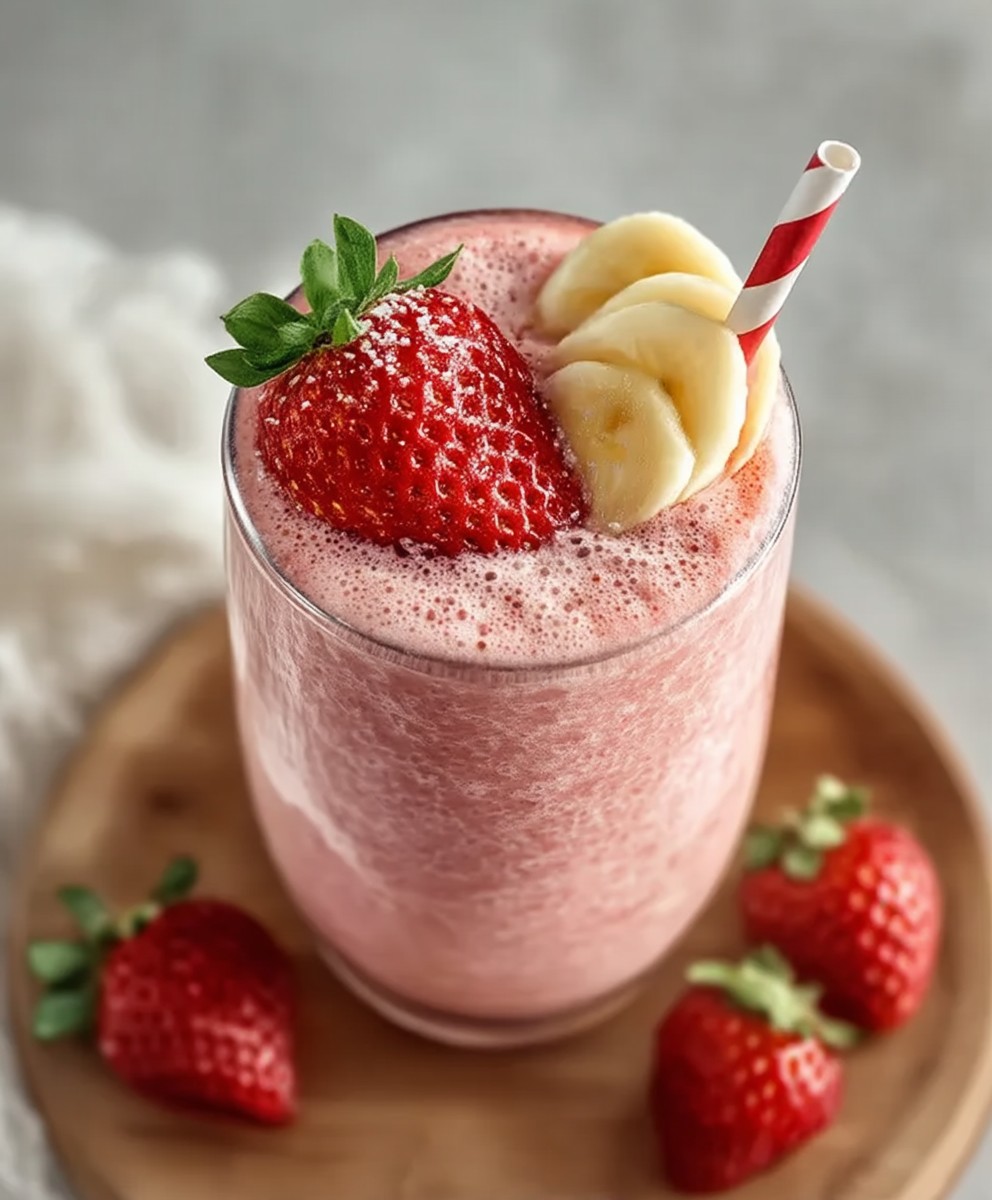 Strawberry Banana Smoothie