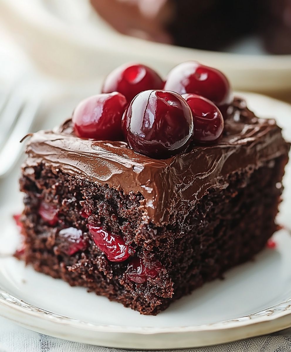 Chocolate Cherry Cake