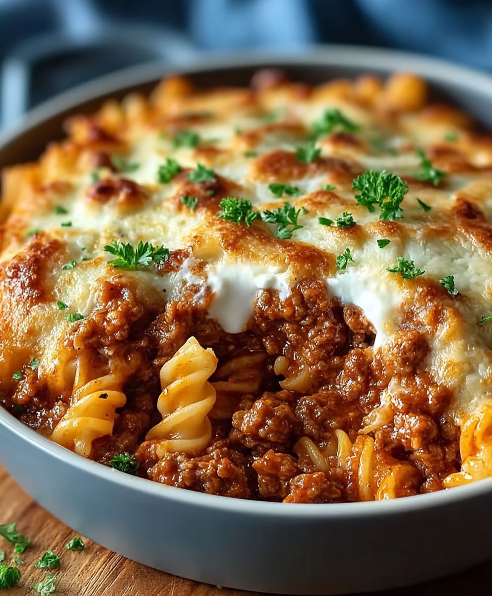 Sloppy Joe Casserole