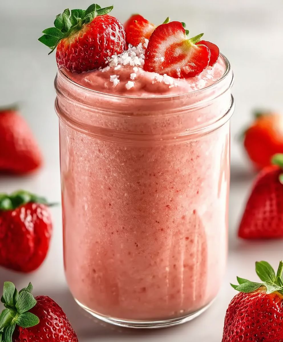 Fat Burning Strawberry Smoothie