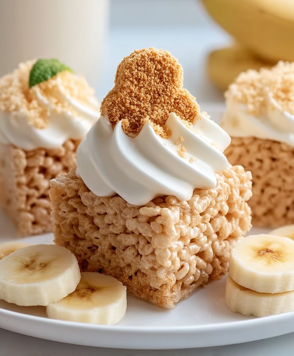 Banana Pudding Rice Krispies