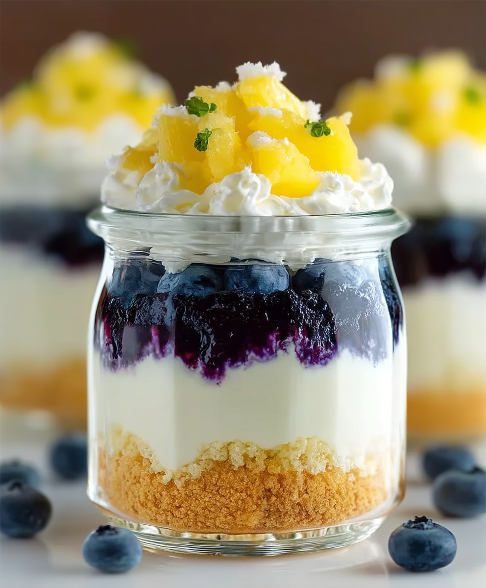 Lemon Blueberry Trifle