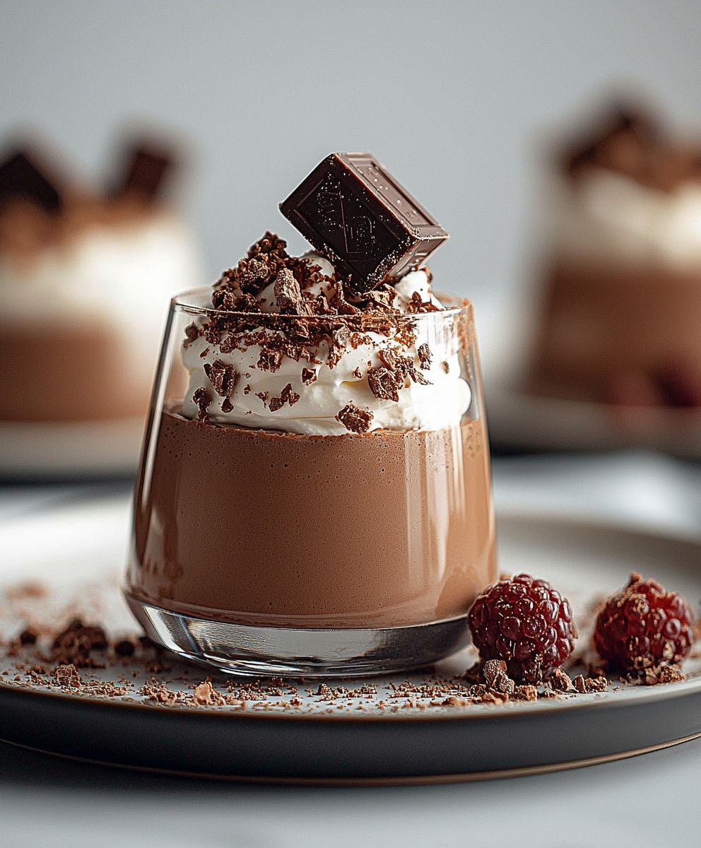 Toblerone chocolate mousse