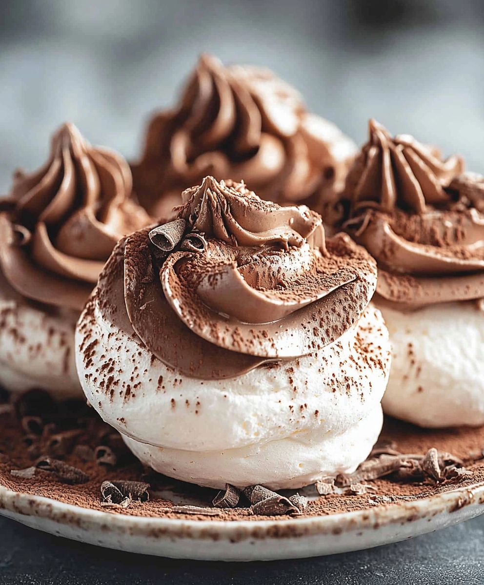 Chocolate Meringues