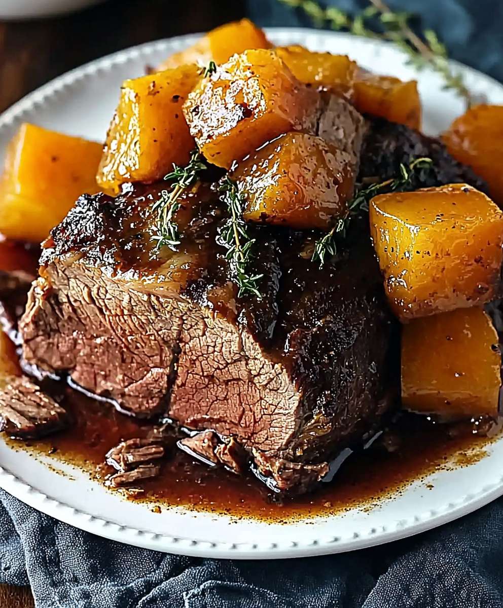 Stout Honey Beef Roast