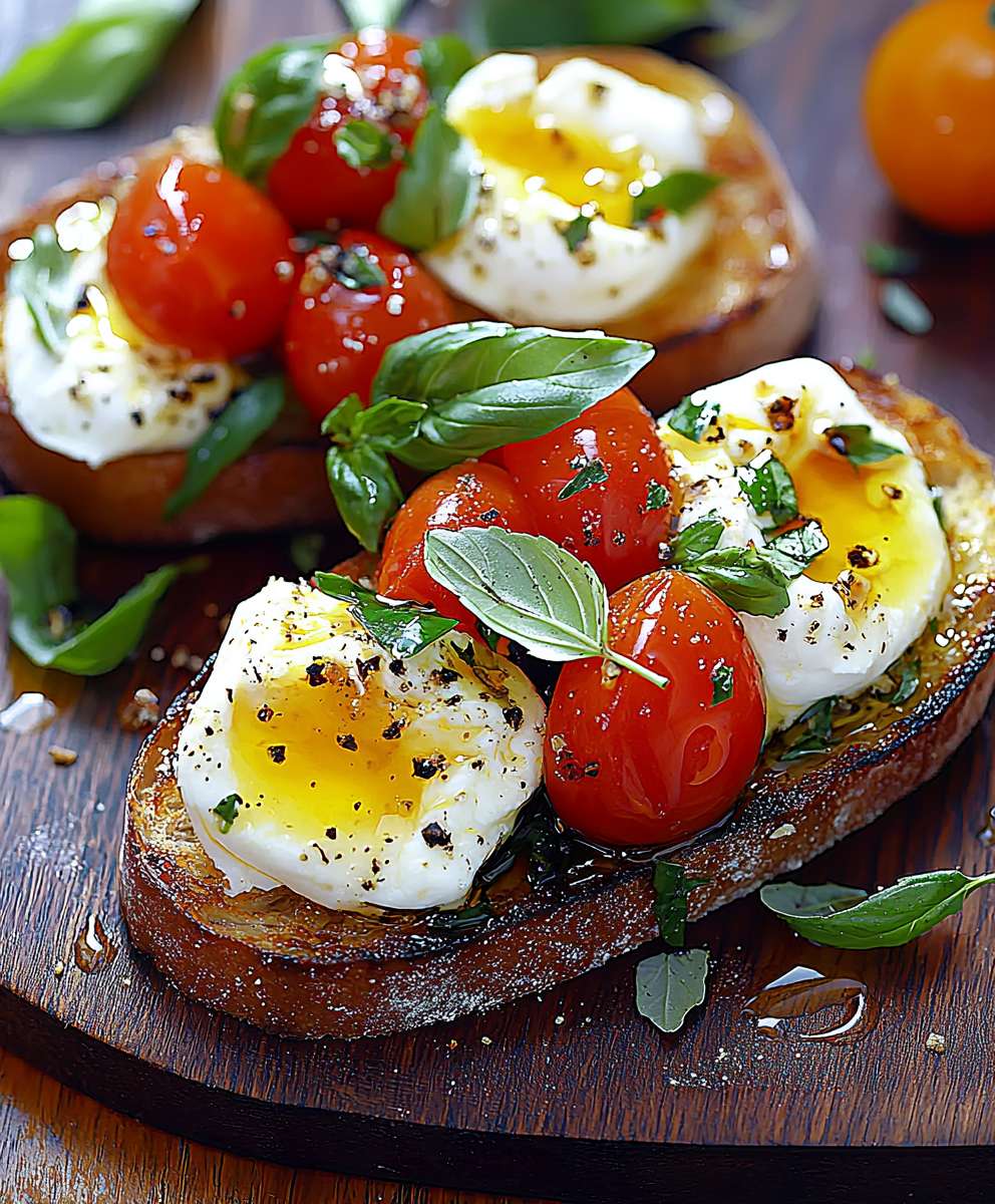 Burrata Bruschetta