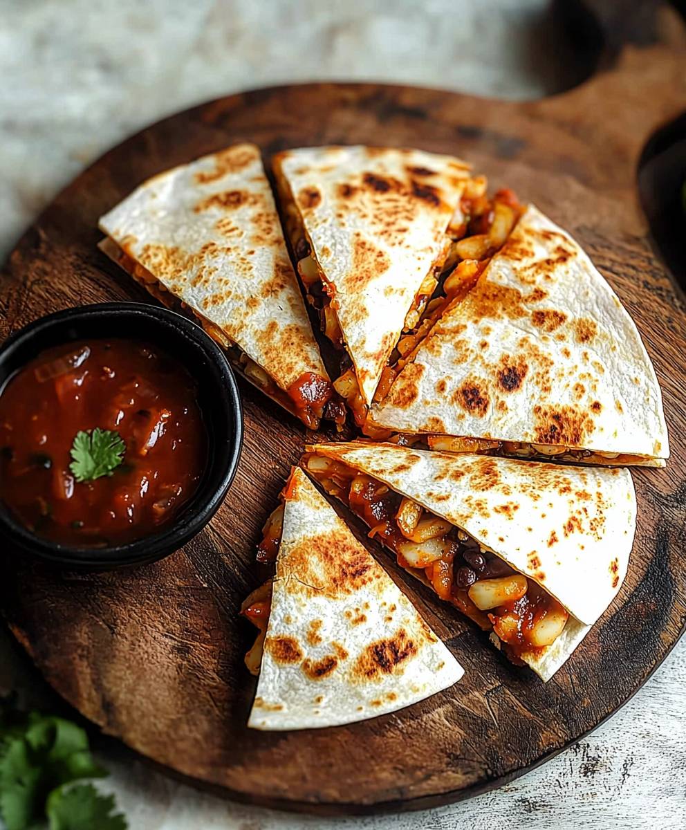 Vegetarian Quesadillas