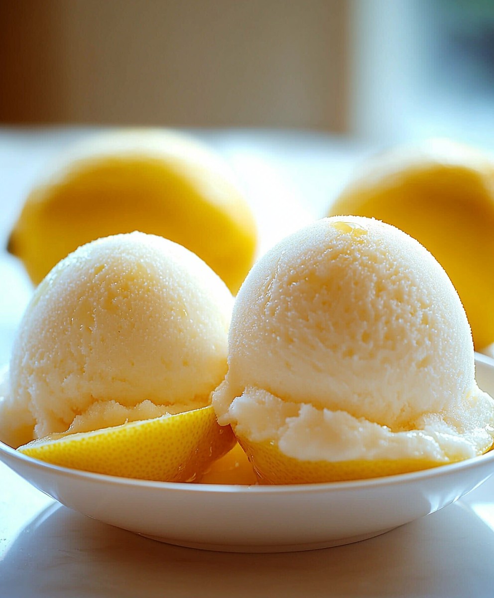 Lemon Sorbet