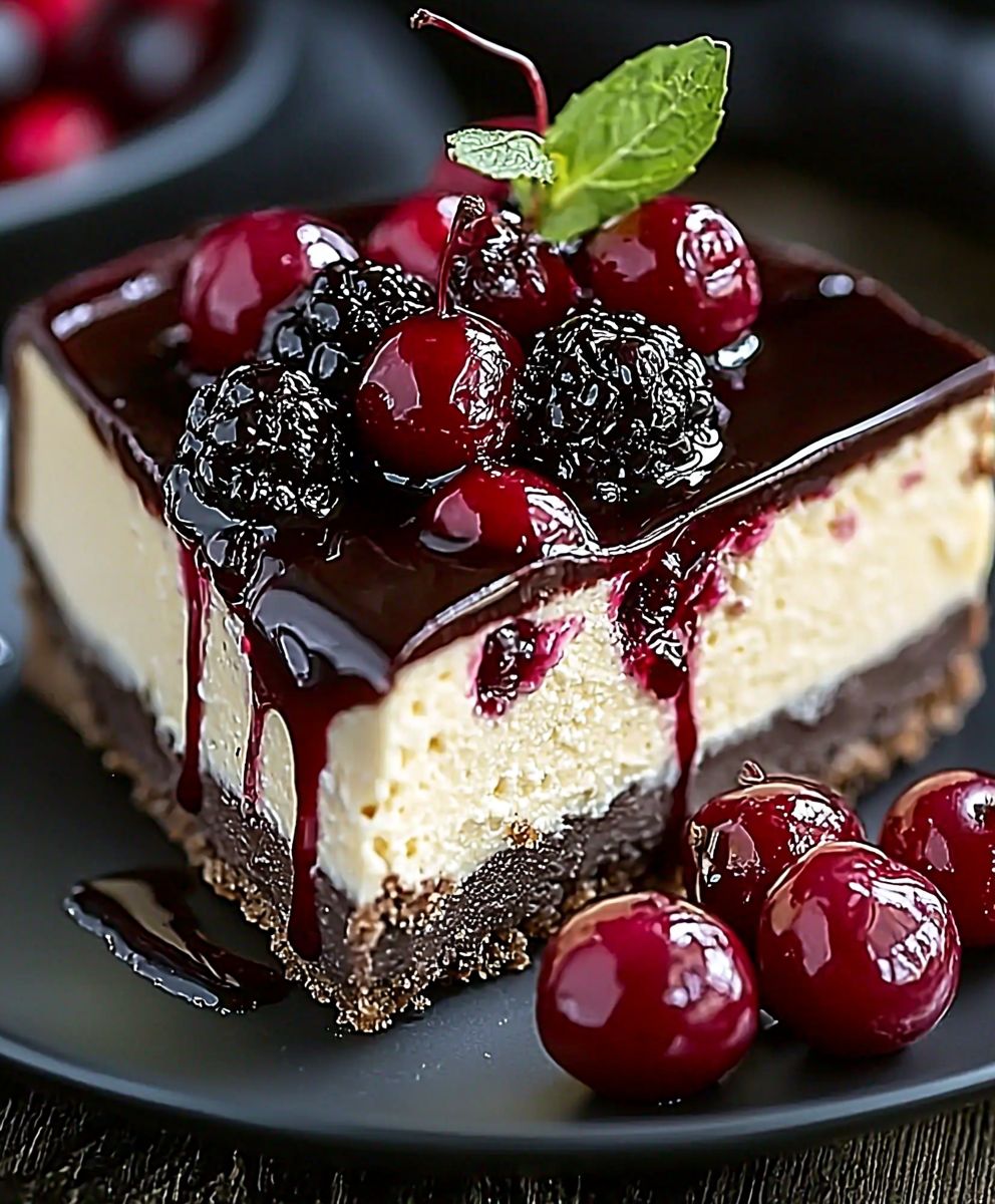 Black Forest Cheesecake
