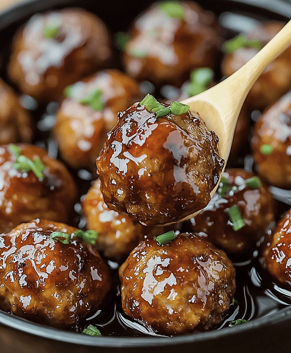 Firecracker meatballs