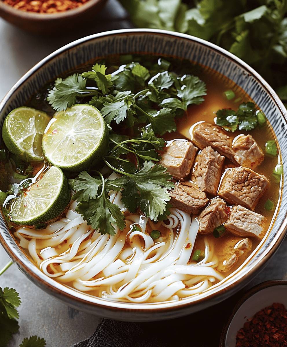 Vietnamese noodle soup